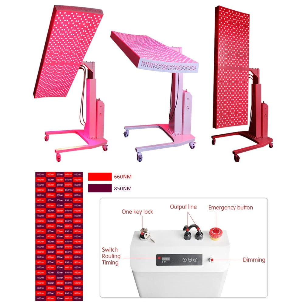 LED Light Therapy Bed - 2 Pieces