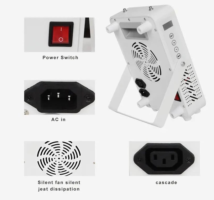 red light therapy light panel fan