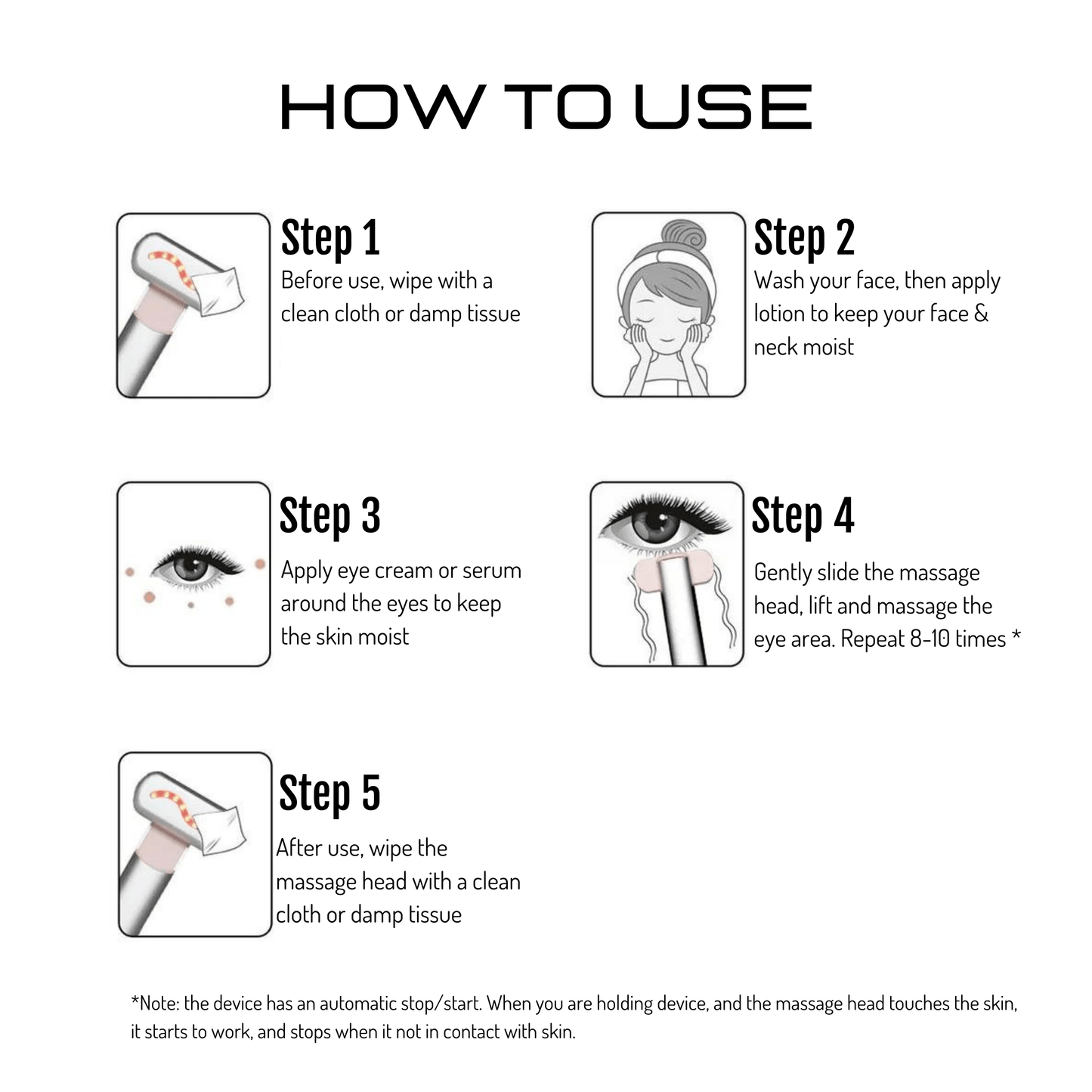 How to use red light therapy massager