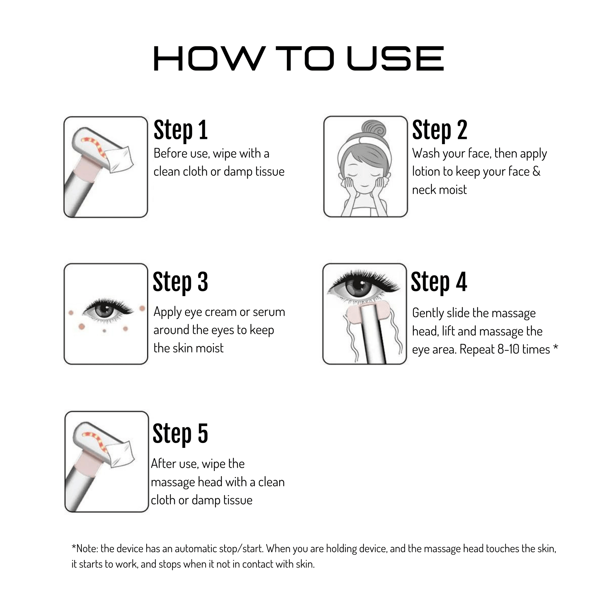 How to use red light therapy massager