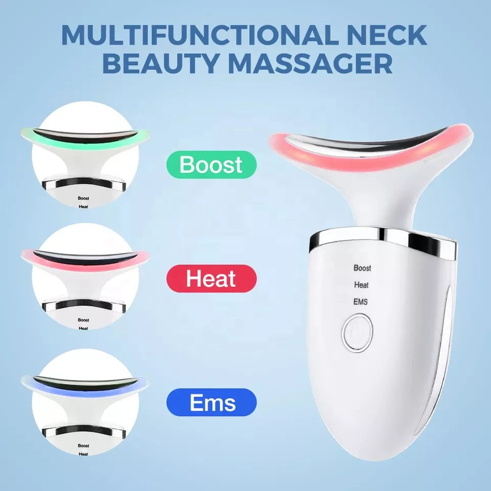 2-in-1 Face & Neck Massager