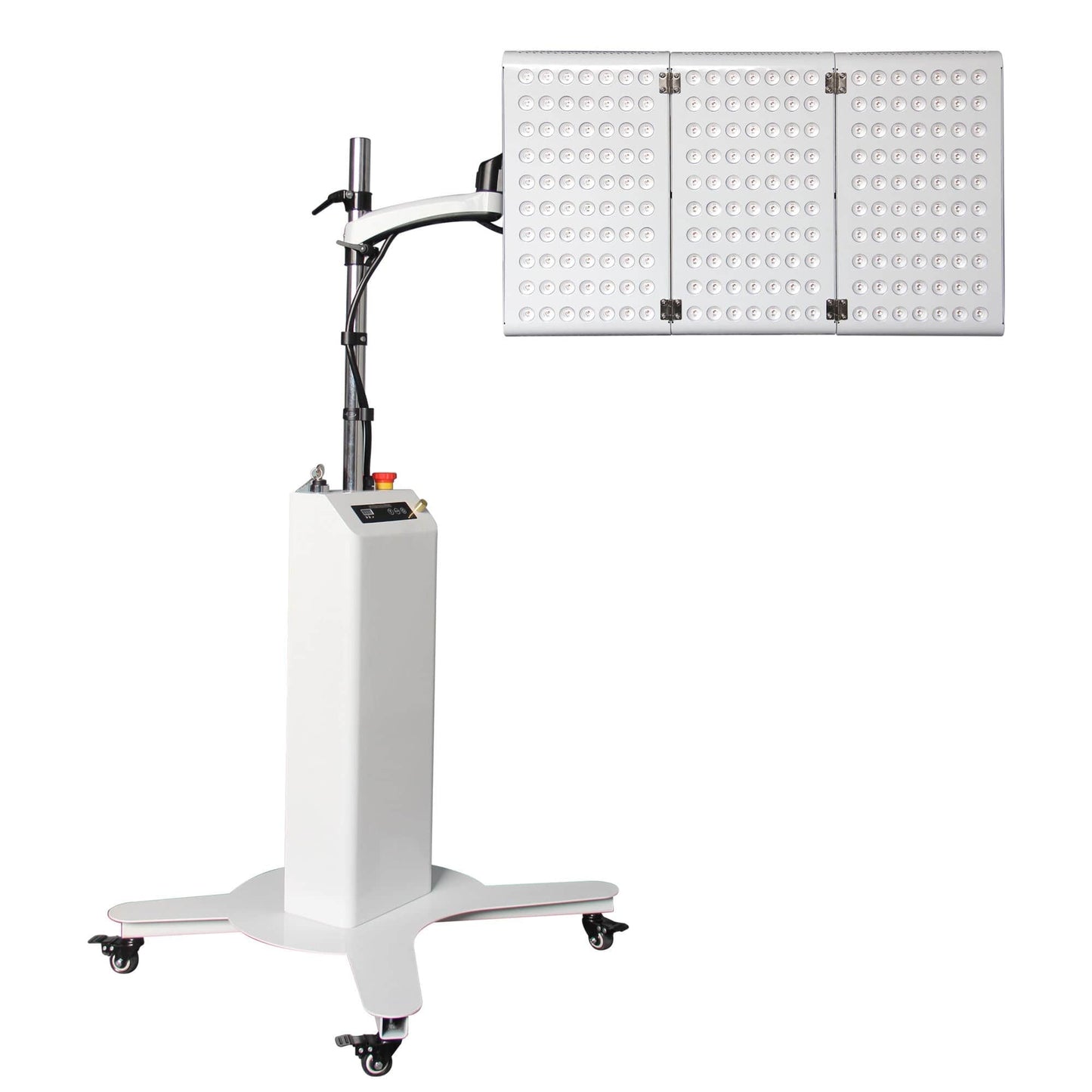 Red Light Therapy Panel on Arm on Stand