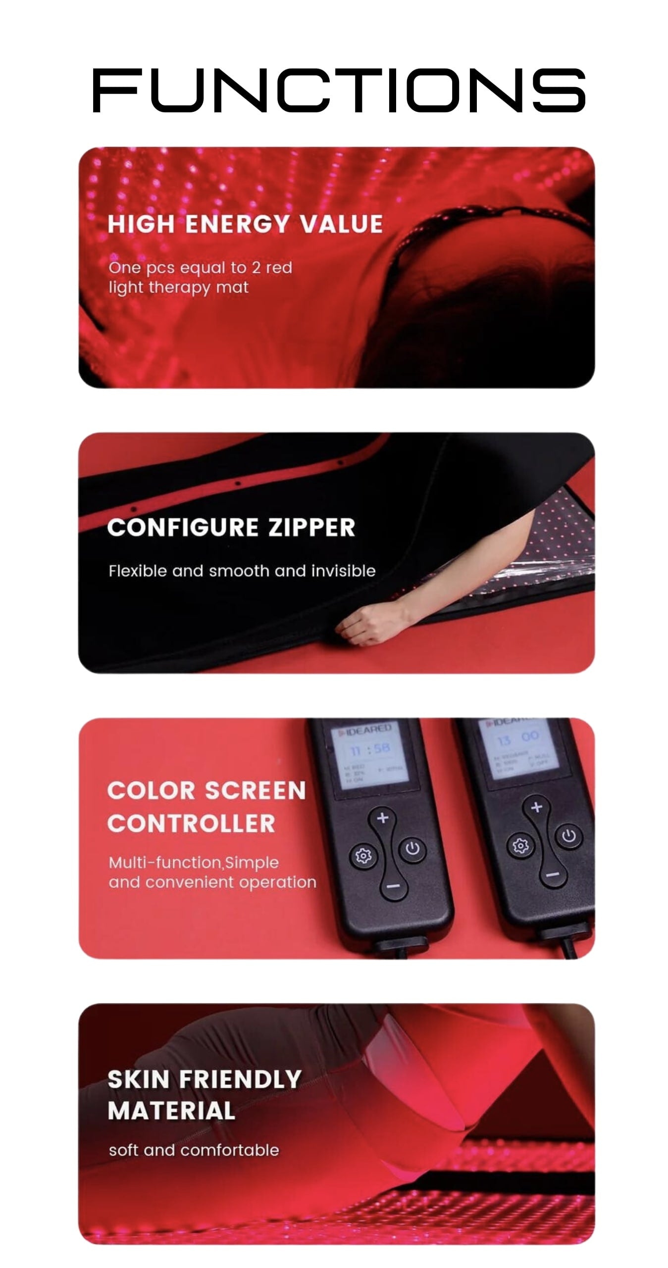Red Light Therapy Sleeping Bag