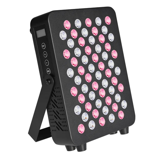 Black panel for red light treatment at home