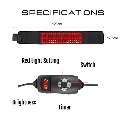 red light therapy belt extra information