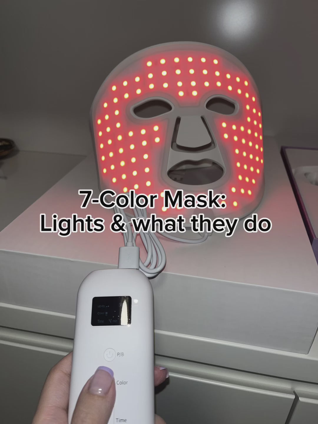  7-color mask - lights & what they do 